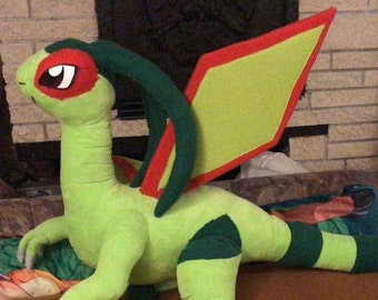 Flygon Plush Pattern Lifesize