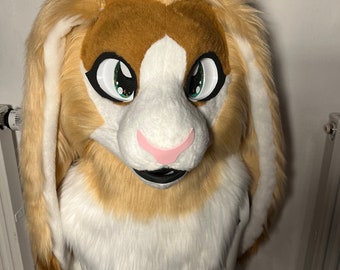 Tête de lapin fursuit