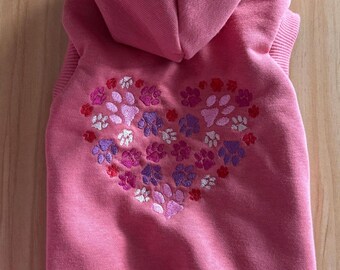 Sudadera sin mangas con gato bordado - Personalizada - Nombre personalizado - Regalo para amantes de las mascotas
