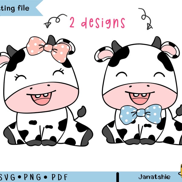 Baby Cow birthday svg, Baby shower cow for boy and girl, cute cow clipart, Birthday  animal farm clipart for Kid