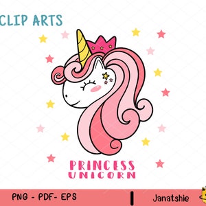 Princesa unicornio rosa PNG, linda cara de unicornio, unicornio de cumpleaños simple, clipart de cabeza de unicornio, unicornio arcoíris, clipart de animales, dibujos animados kawaii