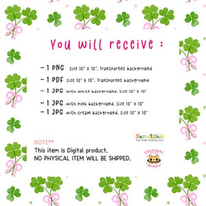 Retro Coquette St Patrick Seamless Pattern, Girly Irish Lucky Clover with bow Watercolor, Shamrock trendy patterns Digital Wallpaper