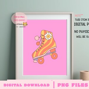 Retro Summer Clipart: Groovy Beach Vacation Graphics (PNG, EPS) - Etsy
