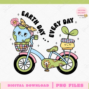 Retro aarde dag clipart Aarde dag png Groovy Eco Planet minnaar Positieve sfeer png flower power clipart voor shirtsublimatie