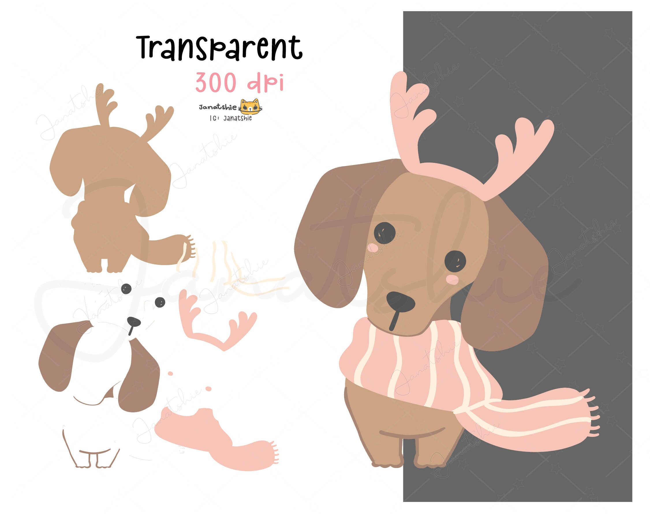 Kerst hond SVG, teckel kerst SVG clipart, worst hond PNG, Weiner hond SVG,  schattig en kawaii cartoon feestneus huisdier. - Etsy België, image size:2252x1801