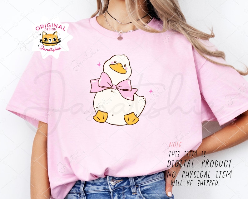 Rain Spring Cottagecore png Cute White Duck with bow svg Vintage Coquette White Call duck Whimsical Playful Doodle Hand Drawing Outline Set