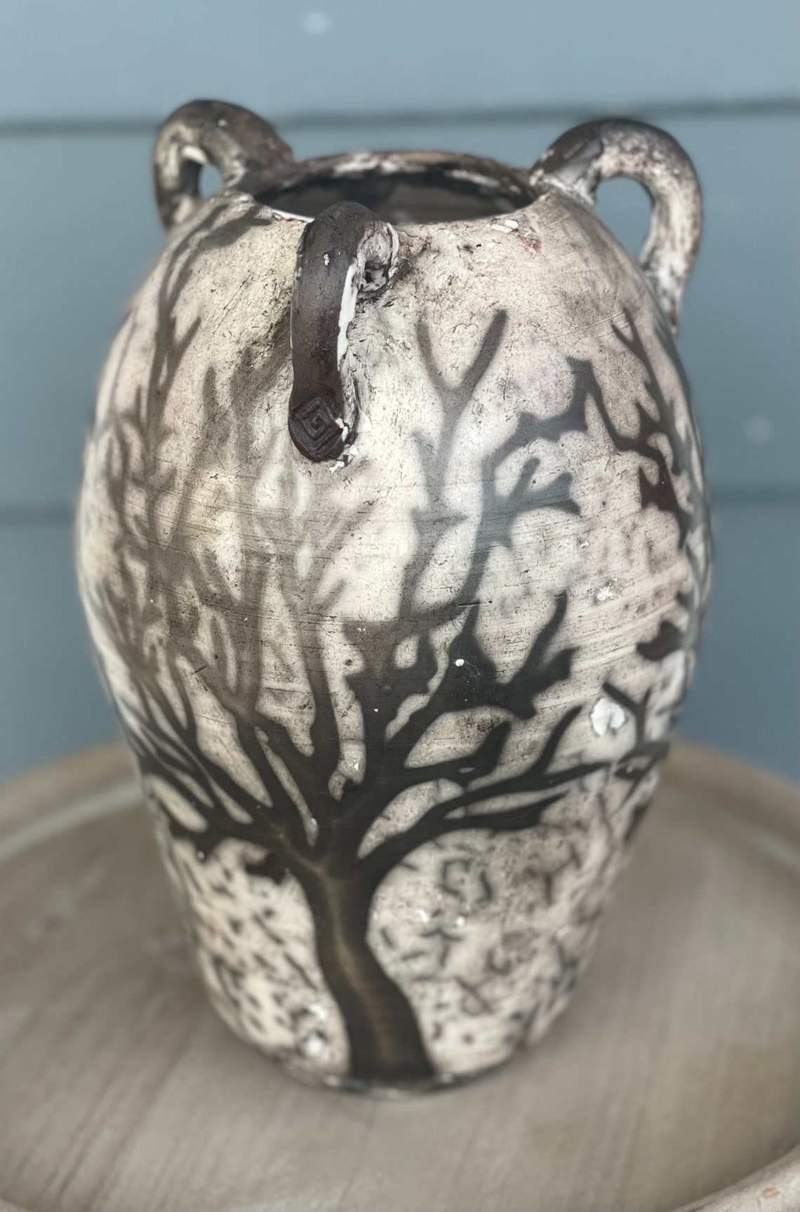 Raku Vase Etsy
