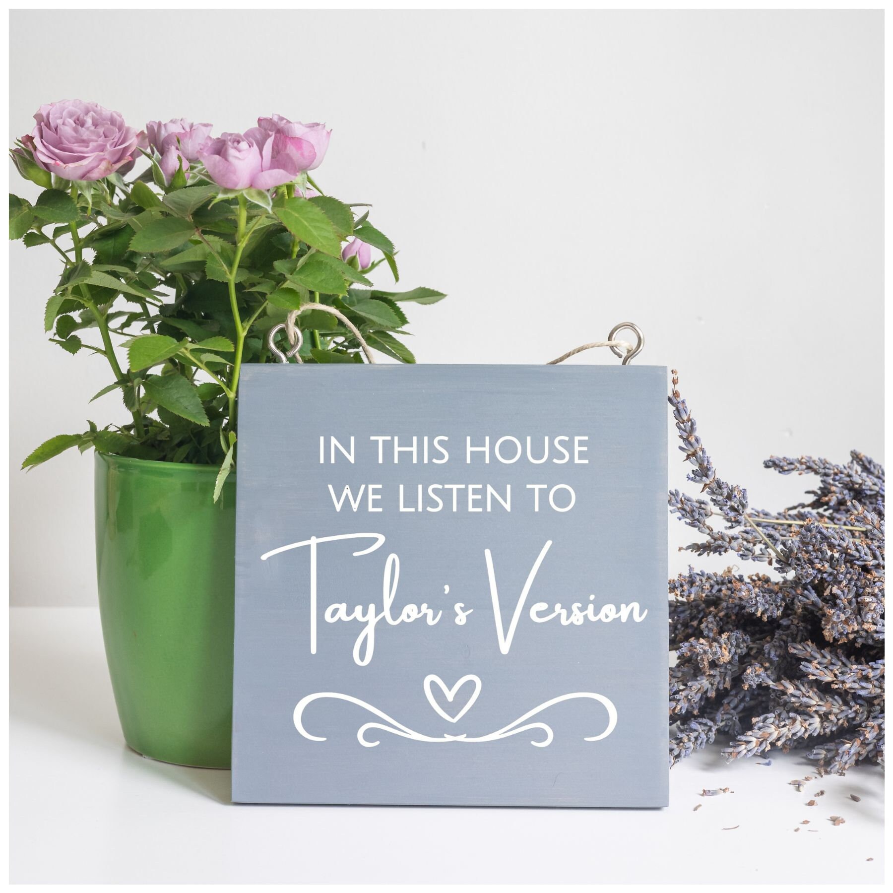 In This House We Listen to Taylors Version Taylor Swift Decor Taylor Swift  Pennant Taylor Swift Lyric Art Taylor Swiftie Gift Swift Merch -   Denmark