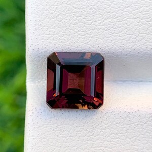 AAA Pink Tourmaline Gemstone: Octagon Cut, 2.25 Cts, October Birthstone