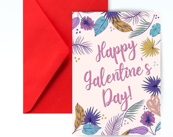 Galentine's Day Card » Valentines Day Card » Funny Valentines Cards » Parks and Rec Greeting Card » Best Friend Gift » Leslie Knope » BFF