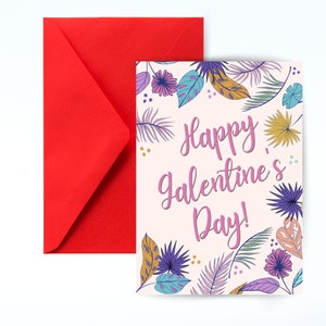 Galentinstag Karte » Valentinstag Karte » Lustige Karte » Parks and Rec Grußkarte » Beste Freundin Geschenk » Leslie Knope » BFF