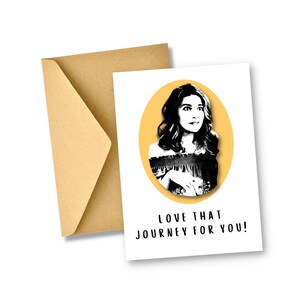 Amo ese viaje por ti » Alexis Rose » Cumpleaños divertido » Saludo de Ew David » Tarjeta de felicitaciones y buena suerte para un amigo