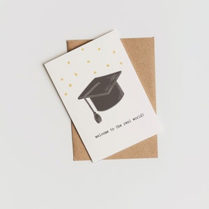 Congrats Graduate Card » Funny Graduation Card » Grad Greeting Card » 2021 Graduation » High School College University Graduate » Grad Cap