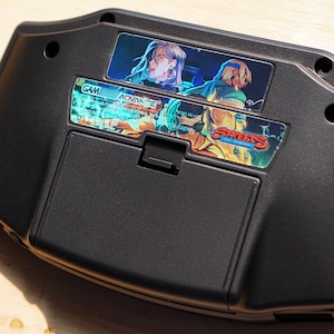 Set d'autocollants holographiques Streets of Rage pour Gameboy Advance GBA