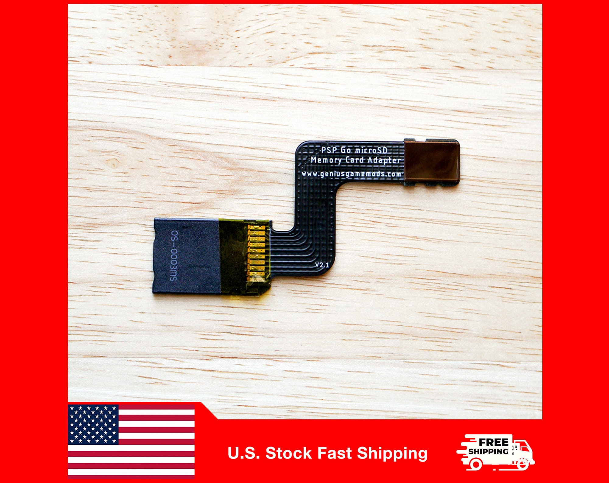 Adaptateur de carte mémoire pour PSP Micro SD, 1 Mo-128 Go, Memory