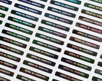 PS Vita PCH1001 Holographic Serial Sticker