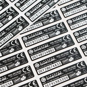 Euro GameCube Console Labels Replacement Sticker Set