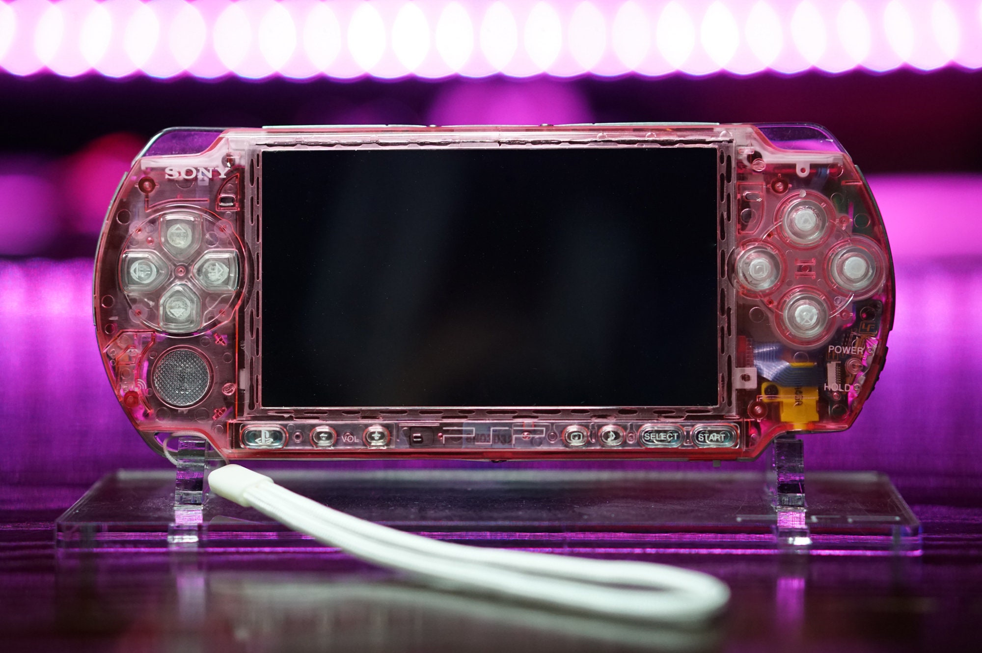 Clear Pink Sony PSP 3000 Console New Housing Shell - Etsy Canada