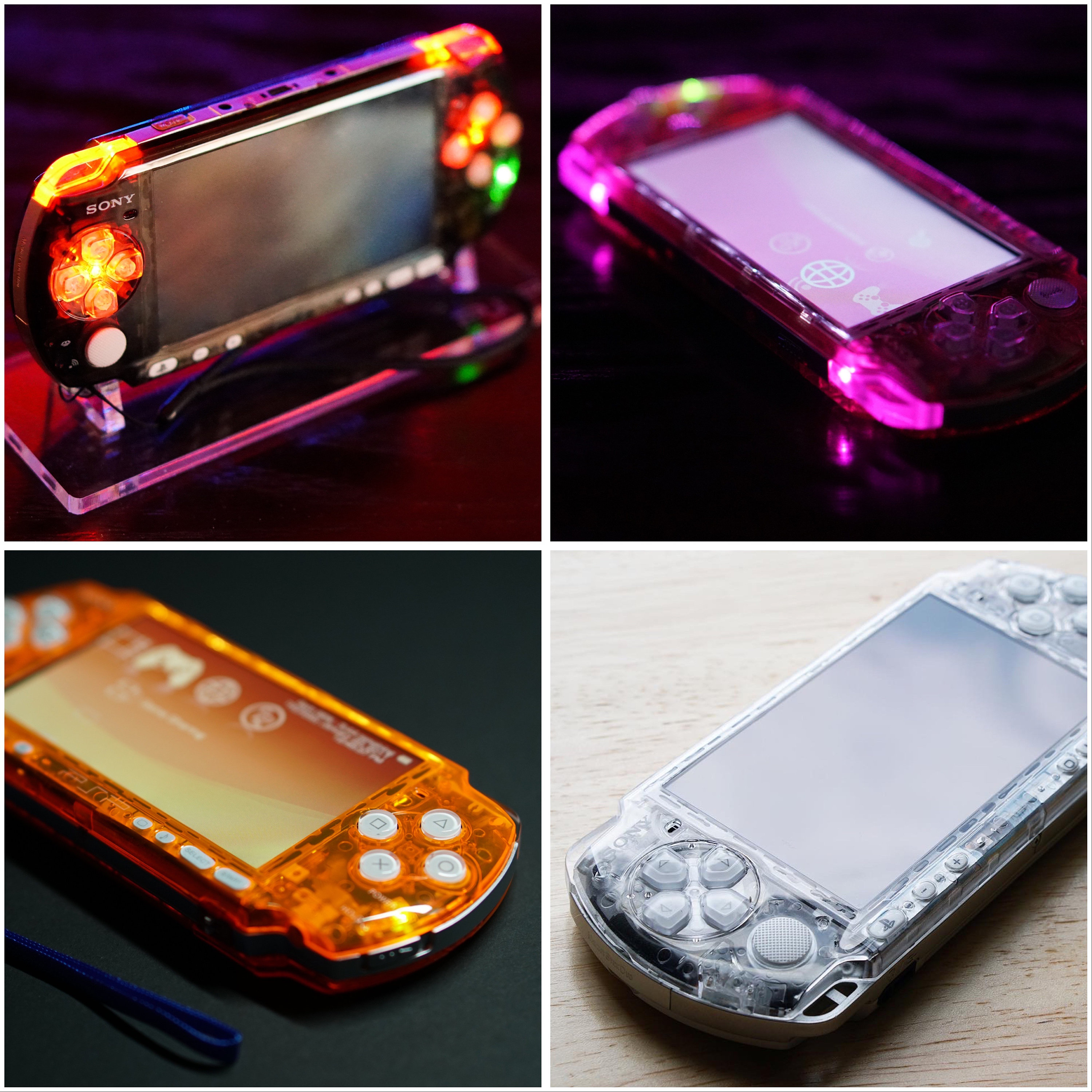 Build to Order Sony PSP 3000 Console new housing shell - Etsy 日本