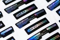 Gameboy Advance GBA Holographic Back Sticker Set