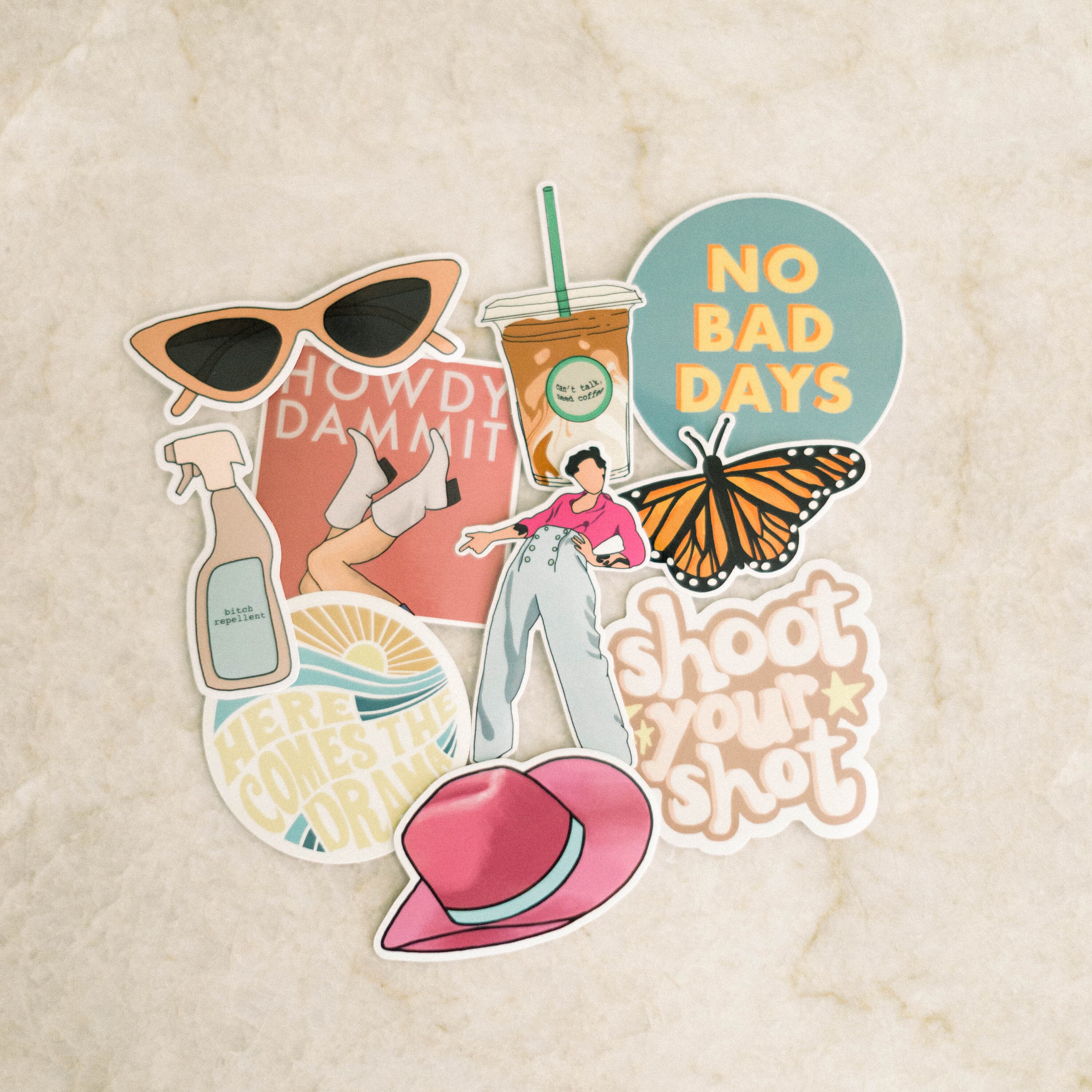 FULL COLLECTION 10Pack of Stickers Etsy