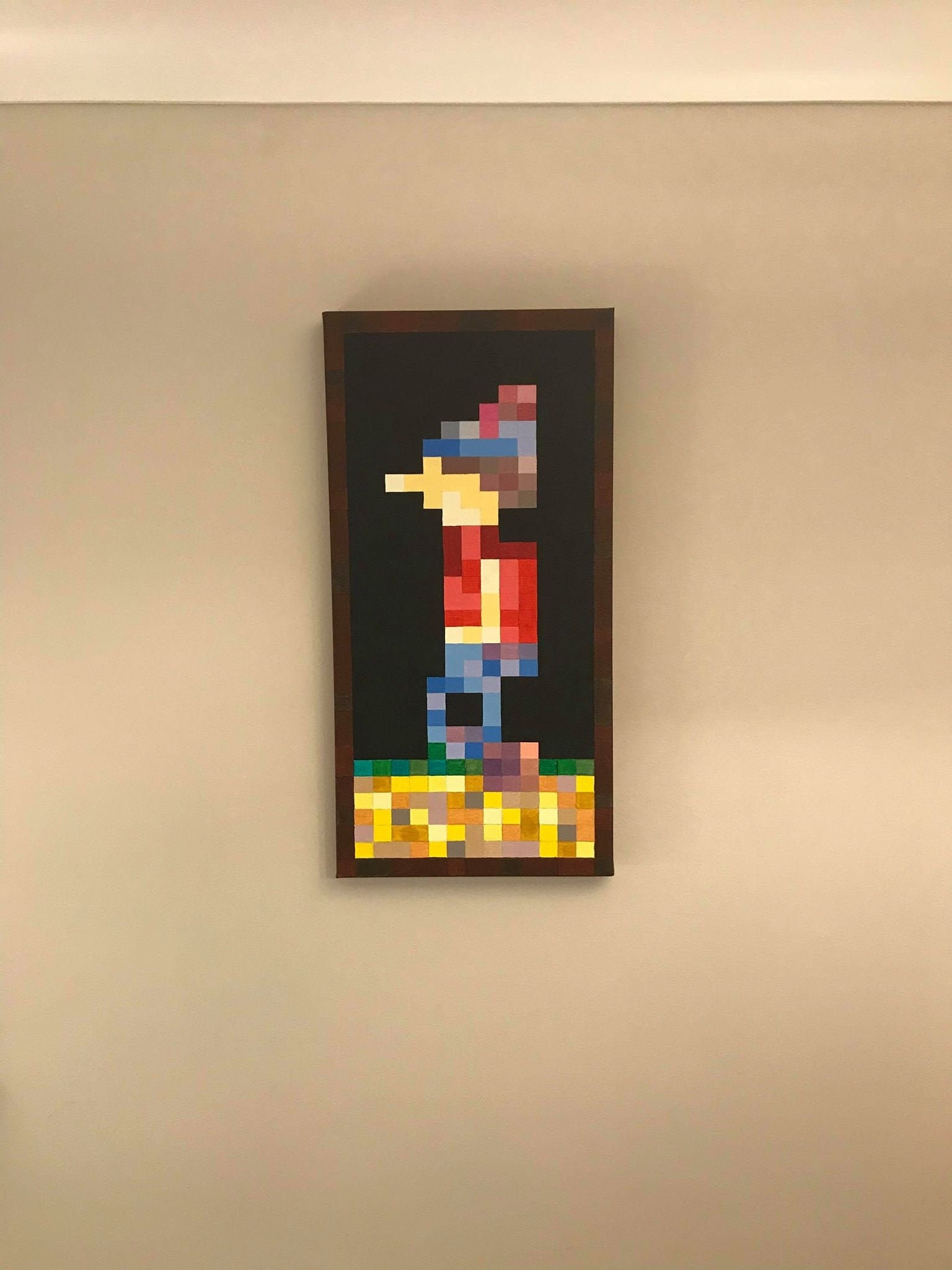 Minecraft Painting Of King Graham From The Kings Quest Series Etsy New Zealand