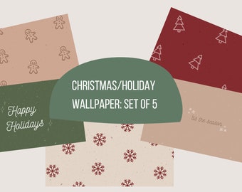 Christmas/Holiday Themed Desktop Wallpaper