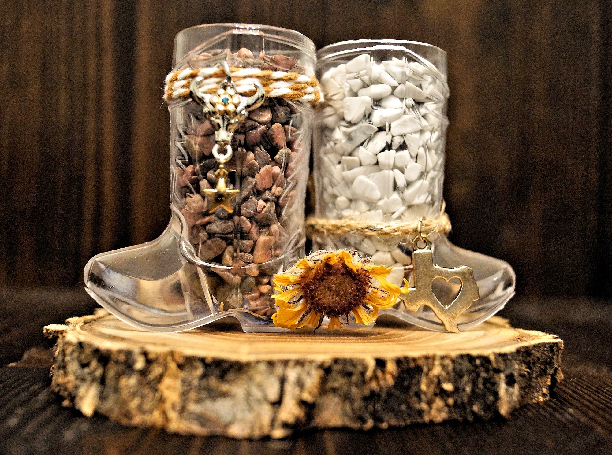 Country Crystal Confetti CowgirlCowboy Crystal Confetti CowgirlCowboy Boot with Crystal Chips