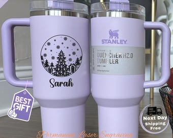Vaso térmico personalizado Nurse Stanley – Vaso de viaje grabado de 40 oz