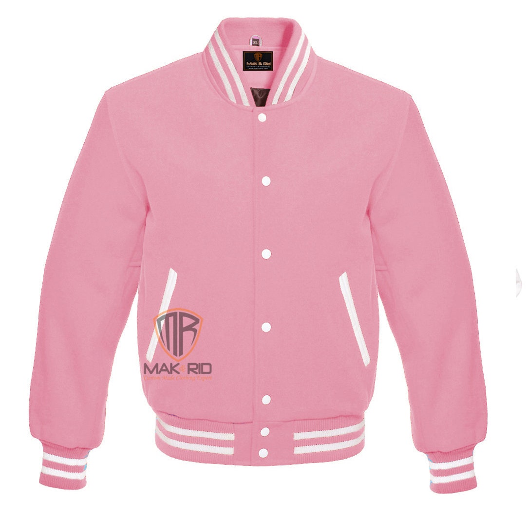 Women Letterman Jacket Varsity Jacket Baseball Bomber School Collage ...