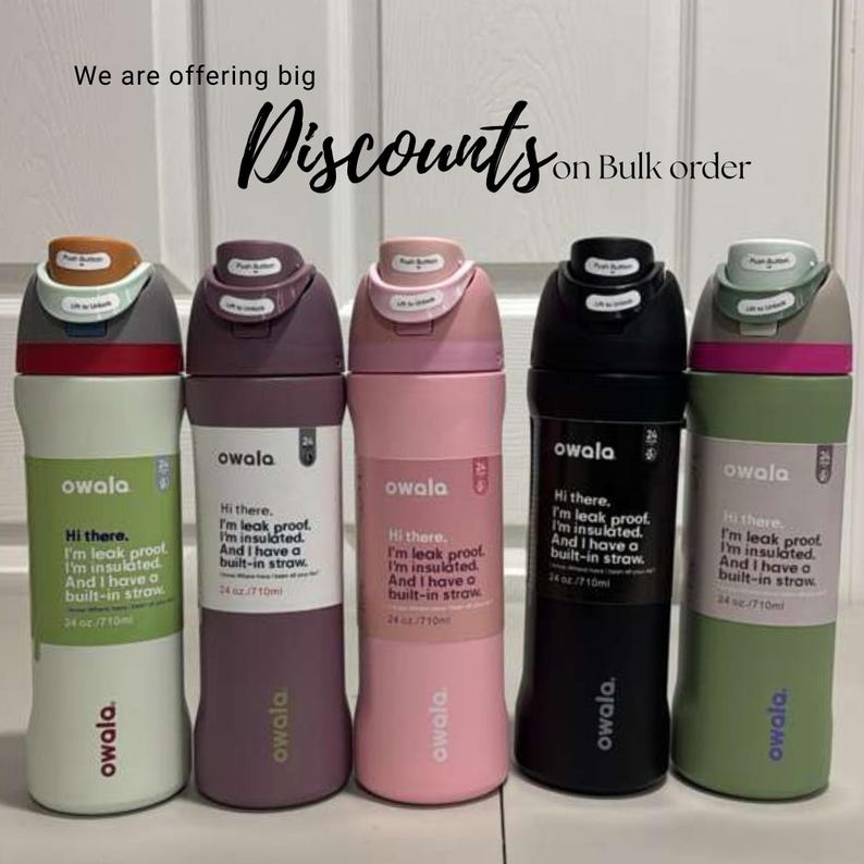 Engraved Owala 24oz FreeSip water bottle personalized with worlds best teacher name. Custom laser engraved. Ideal heartfelt teacher day appreciation gift for school and preschool teachers.
