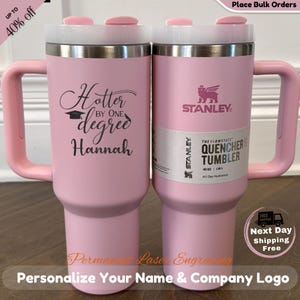 Personalized Stanley Cup 40oz - Class of 2025 Engraved Name, Senior Graduation Gift, Custom Tumbler for College High School Grad Party