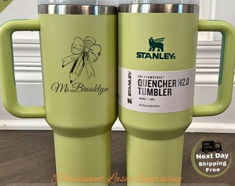 Vaso térmico de 1,2 litros (40 oz) personalizado para profesores / Nombre grabado a medida / Regalo ideal para profesores, fin de curso, guardería y primaria.
