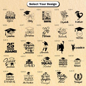 Personalized laser engraved Stanley 40oz tumbler graduation party favor, custom name bulk senior gift cup for her, stainless steel grad mug