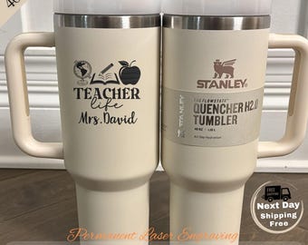 Teacher Appreciation Gift Bulk, Personalized Teacher 40oz Tumbler, Teacher Gift, Teacher Week, Back to School Gift, Thank You Gift Teacher