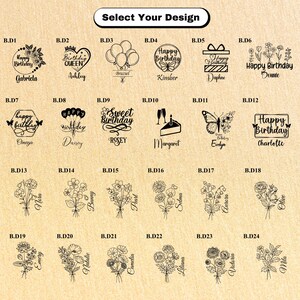 Custom Happy Birthday Engraved 40oz Tumbler Laser Printing Name Lover Gifts Stanley Cup Gifts For Birthday Trendy Custom Birthday Gifts