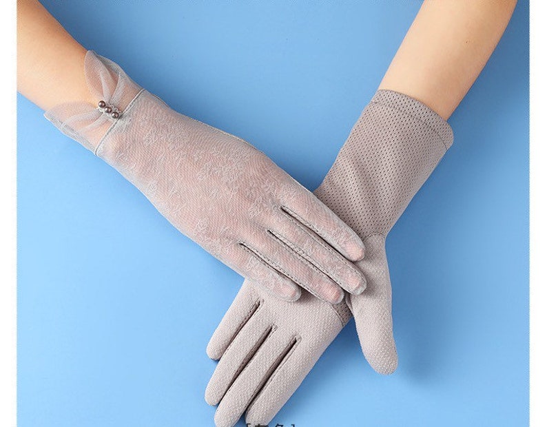 Classic Lace Gloves Tea Party Wedding Cosplay Driving Gloves Etsy