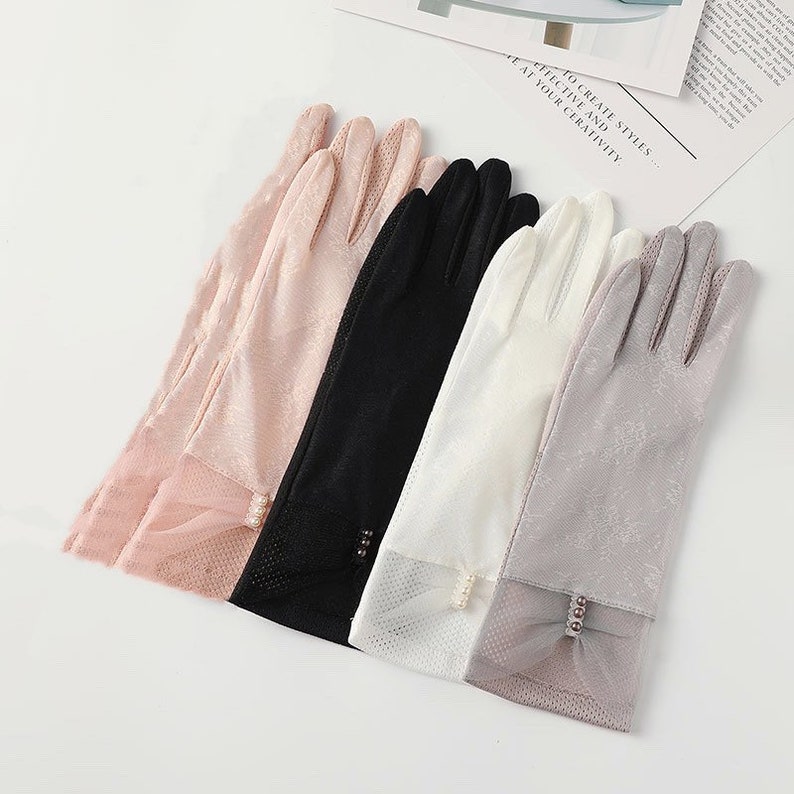 Classic Lace Gloves Tea Party Wedding Cosplay Driving Gloves Etsy