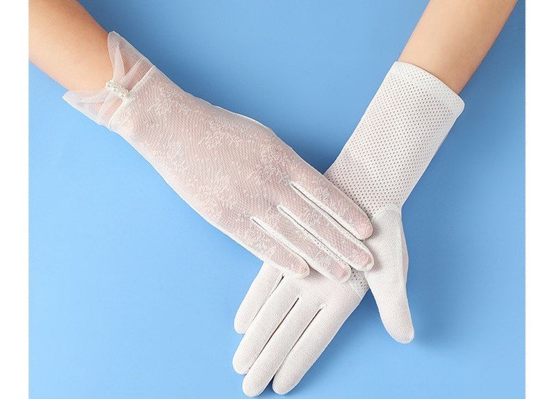 Classic Lace Gloves Tea Party Wedding Cosplay Driving Gloves Etsy