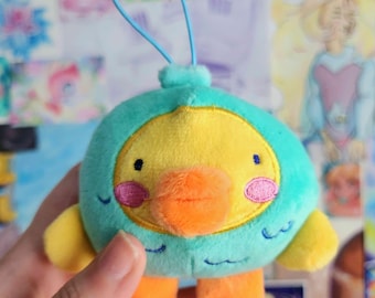Ducky Plush Keychain