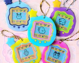 Lenticular Tama Keychain - 2.5"