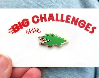 Little Challenges Enamel Pin