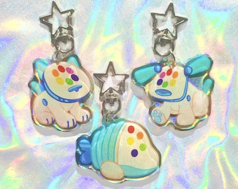 iDog iCat iFish Bundle Glitter Keychains