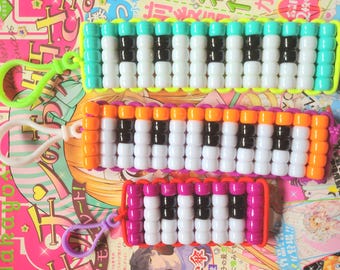 Beaded Keyboard Piano Keychains