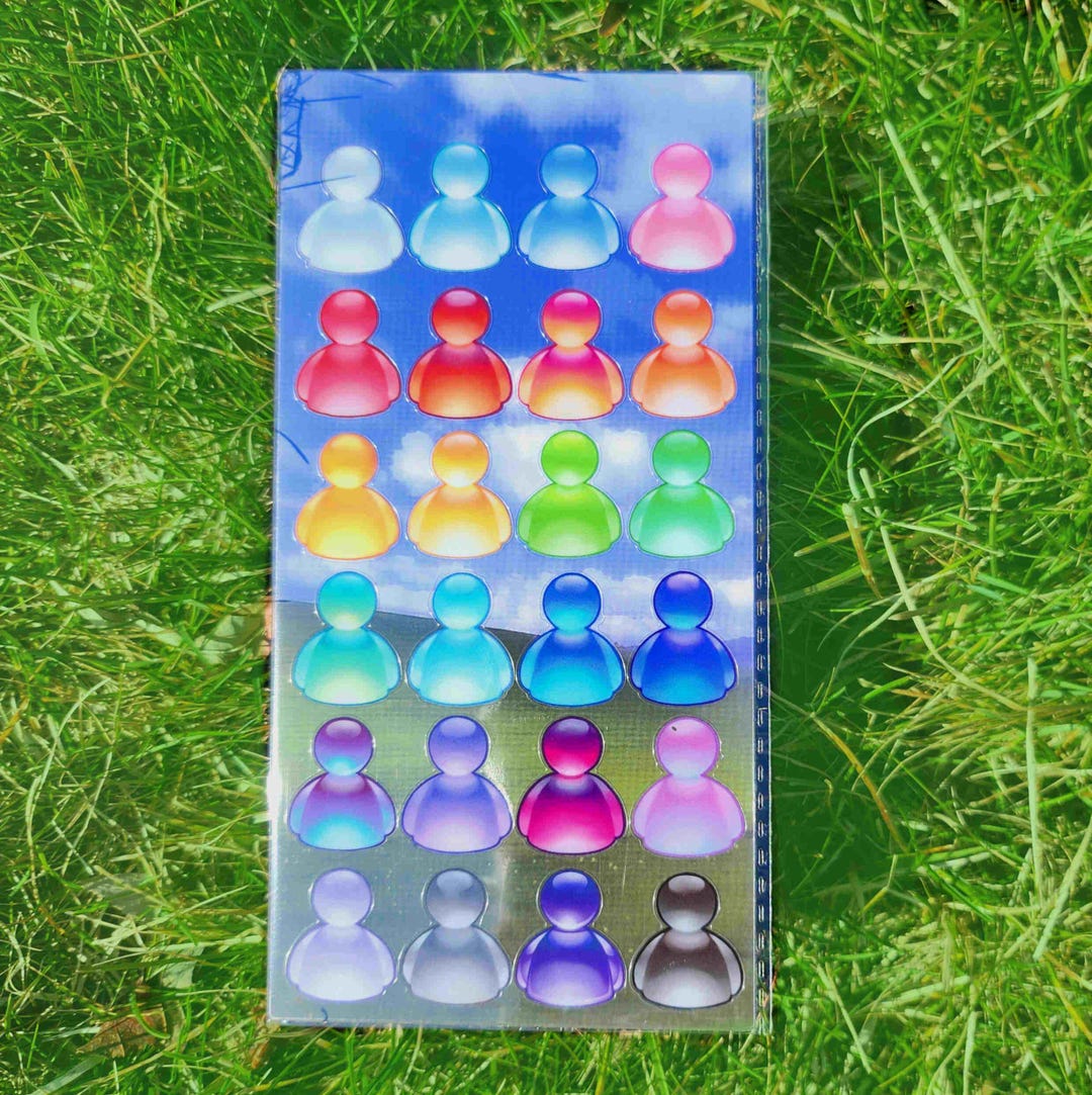 Windows Icon Transparent Sticker Sheet - Etsy