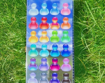 Windows Icon Transparent Sticker Sheet