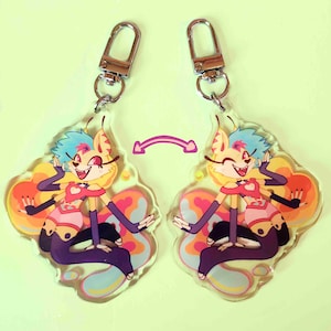 Beelzebub Keychains - Double Sided