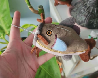Catfish Plush Keychain