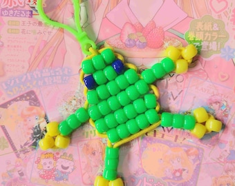 Beaded Frog Keychains