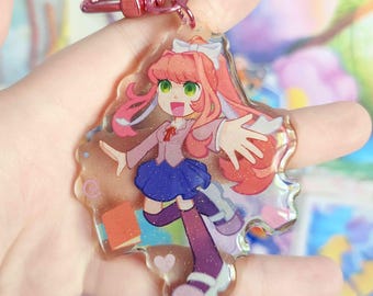 Doki Doki Glitter Keychain